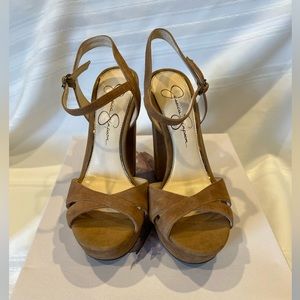 Jessica Simpson Naidine strappy block heel sandals